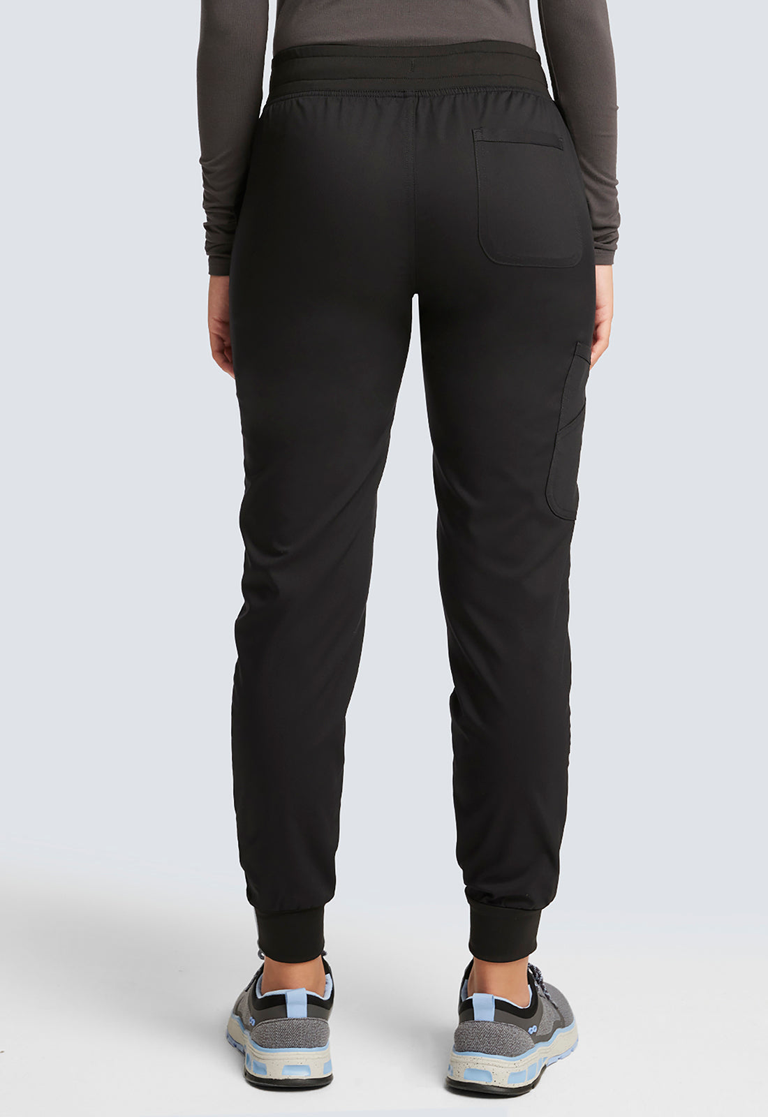 Cherokee WWE115 Mid Rise Jogger - Black (back)
