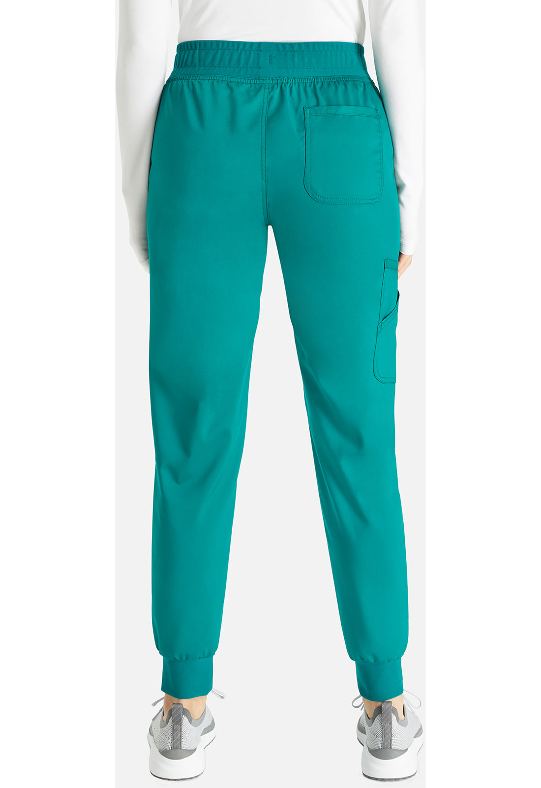 Cherokee WWE115 Mid Rise Jogger - Hunter Green (back)