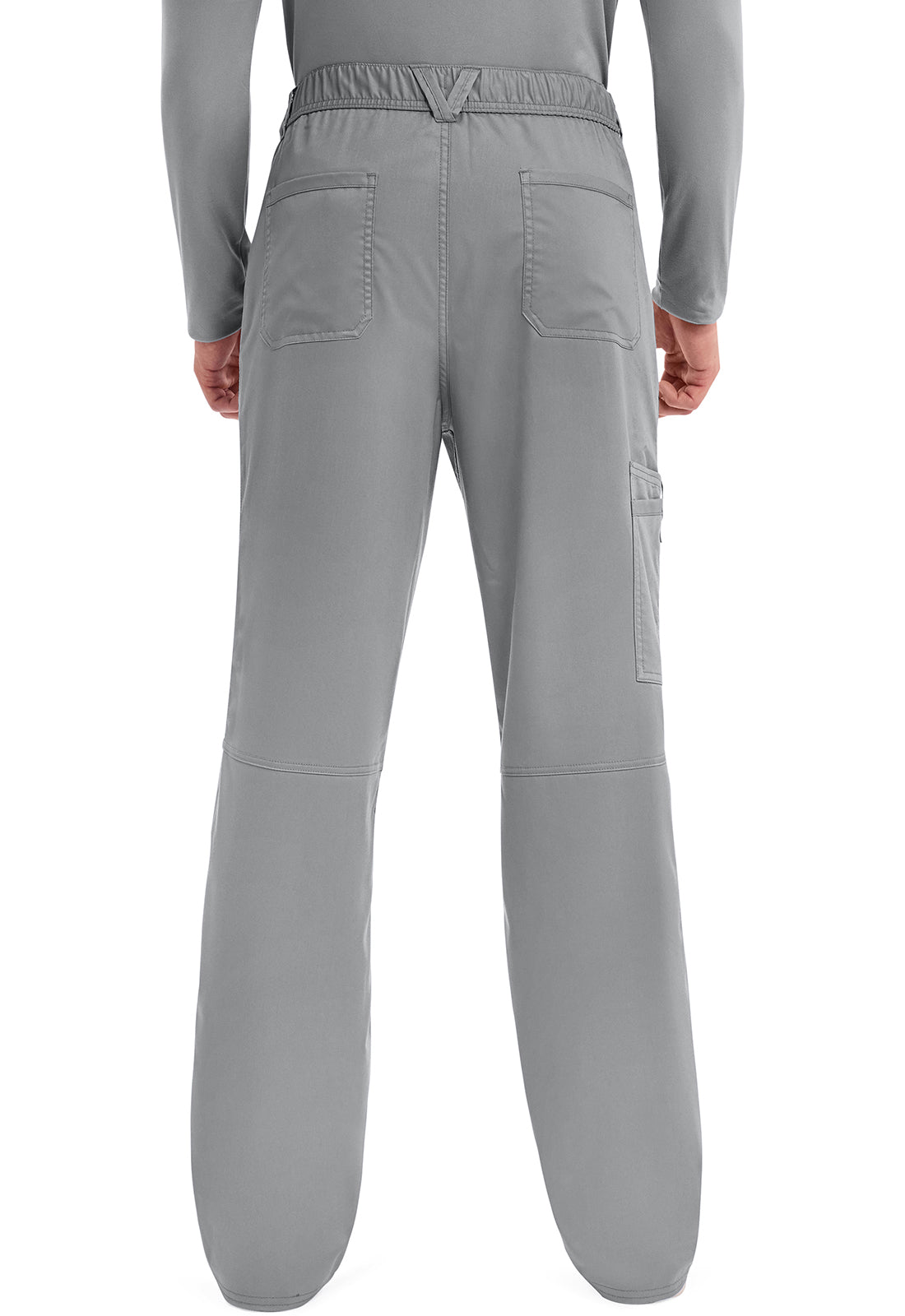 Cherokee WWE140 Men's Mid Rise Tapered Leg Pant - Grey (back)