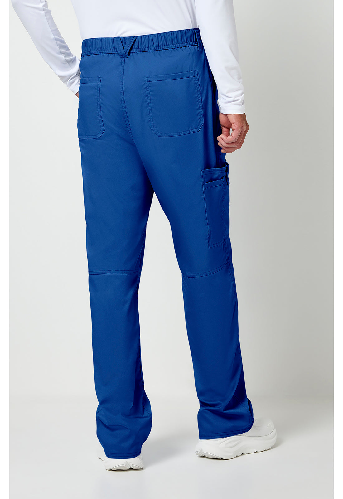 Cherokee WWE140 Men's Mid Rise Tapered Leg Pant - Royal (back)