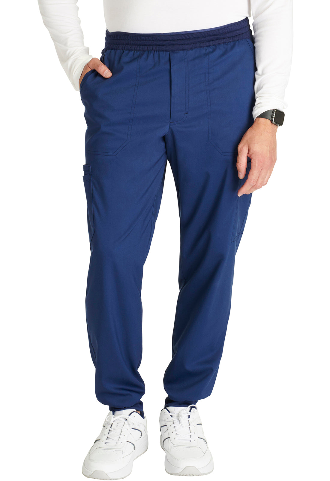 Cherokee WWE251 Men's Jogger - Navy (front)