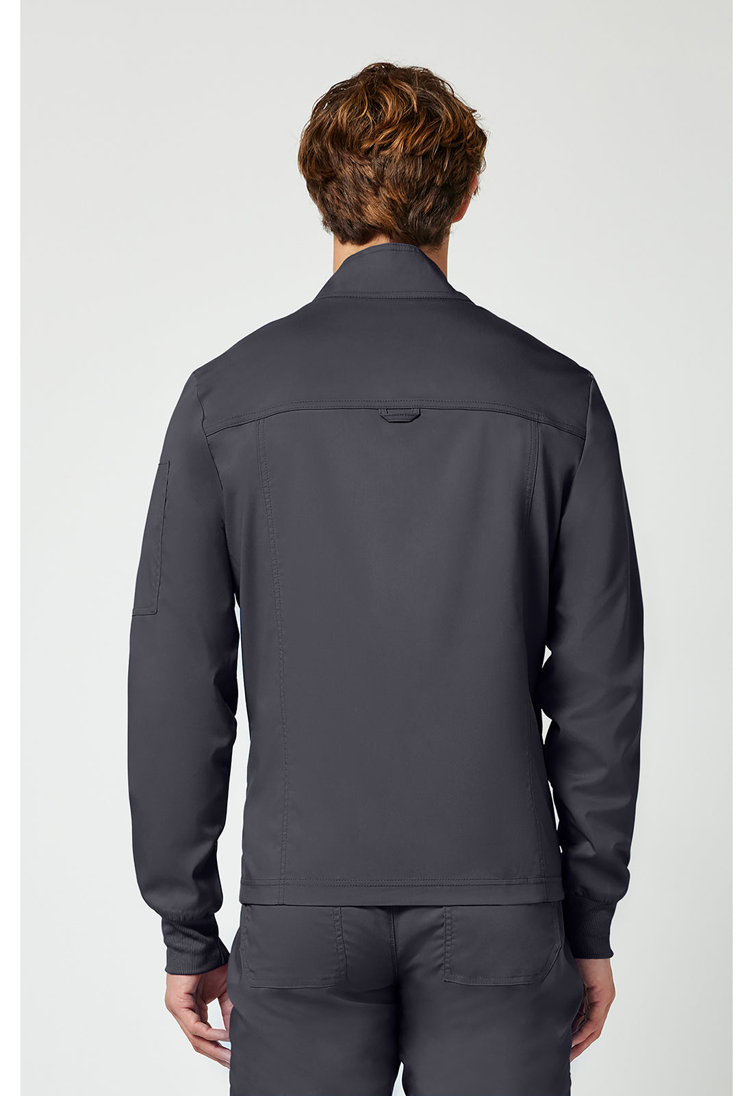 Cherokee WWE320 Men's Jacket - Pewter (back)