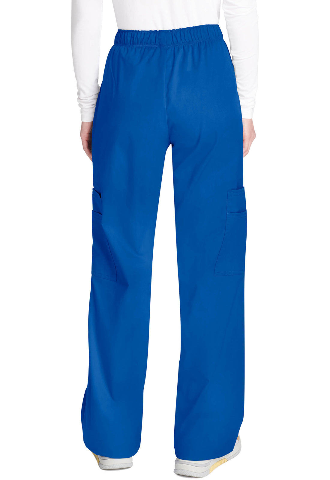 Cherokee WWE4005 Mid Rise Pull-On Cargo Pant - Royal (back)