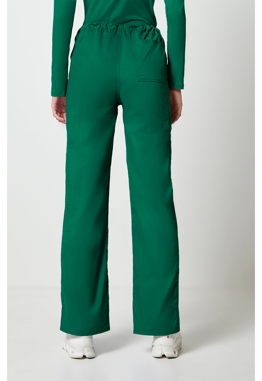 Cherokee WWE4043 Unisex Drawstring Cargo Pant - Hunter Green (back)