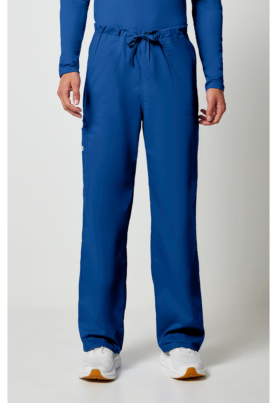 Cherokee WWE4043 Unisex Drawstring Cargo Pant - Royal (front)