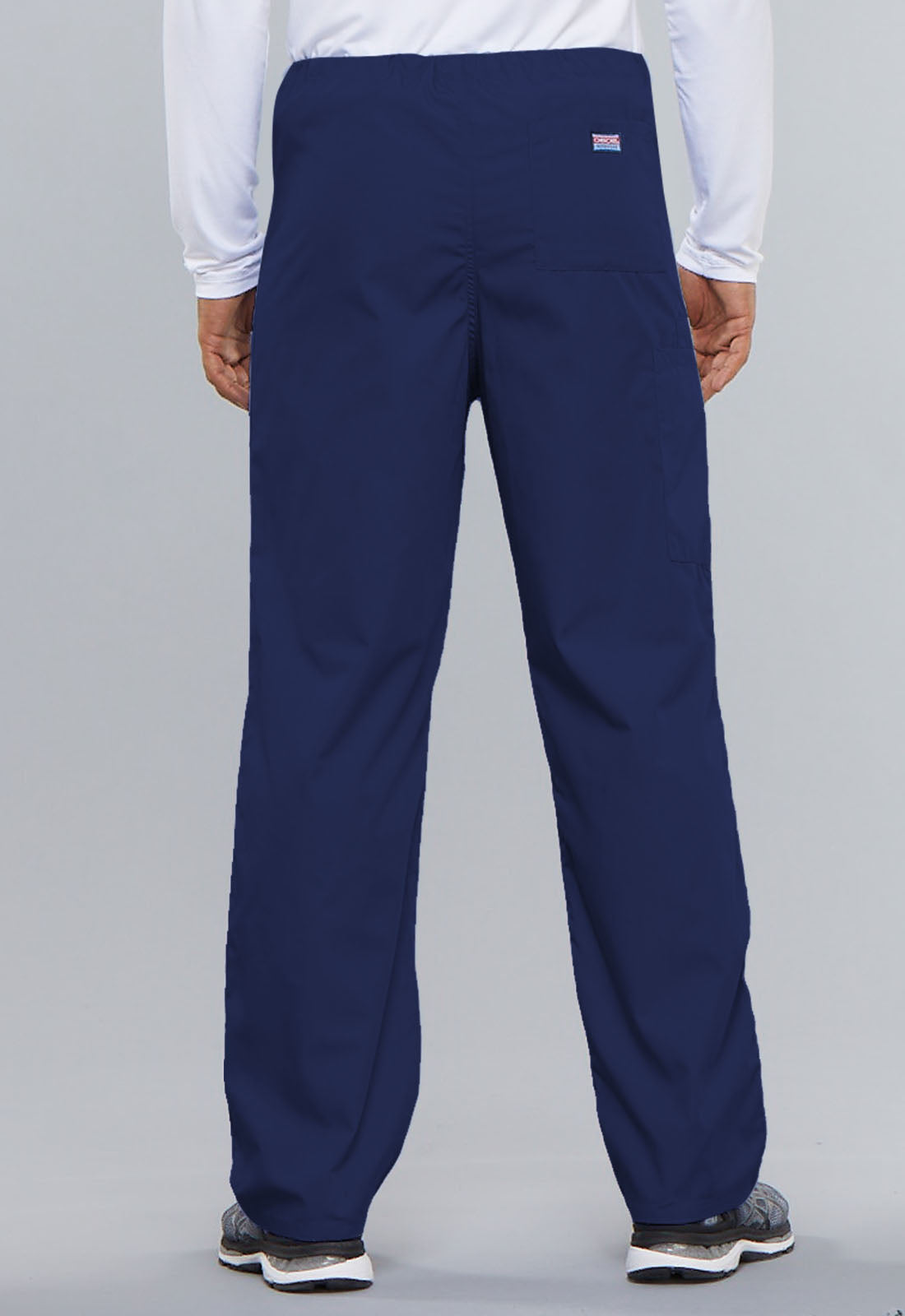 Cherokee WWE4100S Unisex Drawstring Cargo Pant - Navy (back)