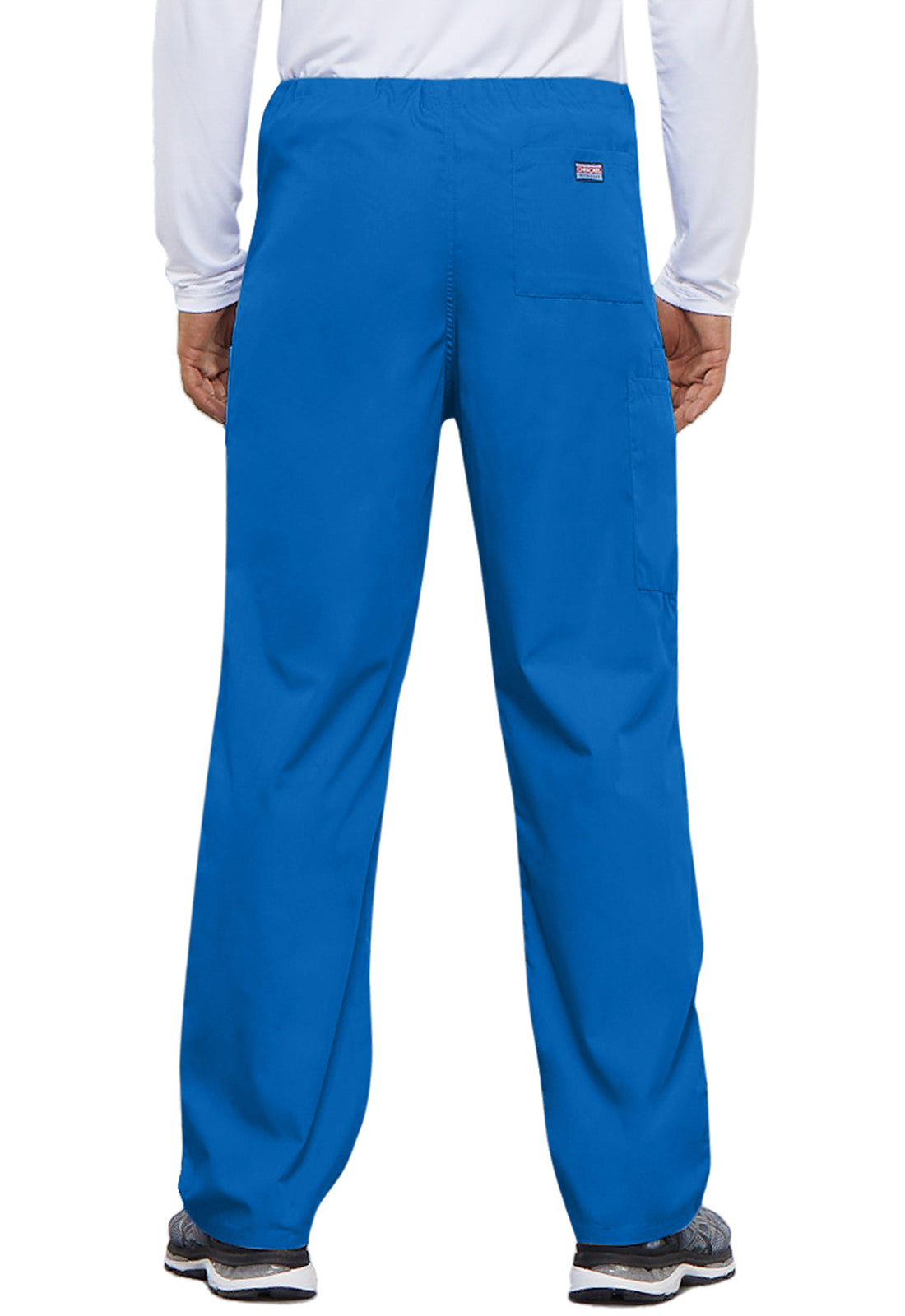 Cherokee WWE4100 Unisex Drawstring Cargo Pant - Royal (back)