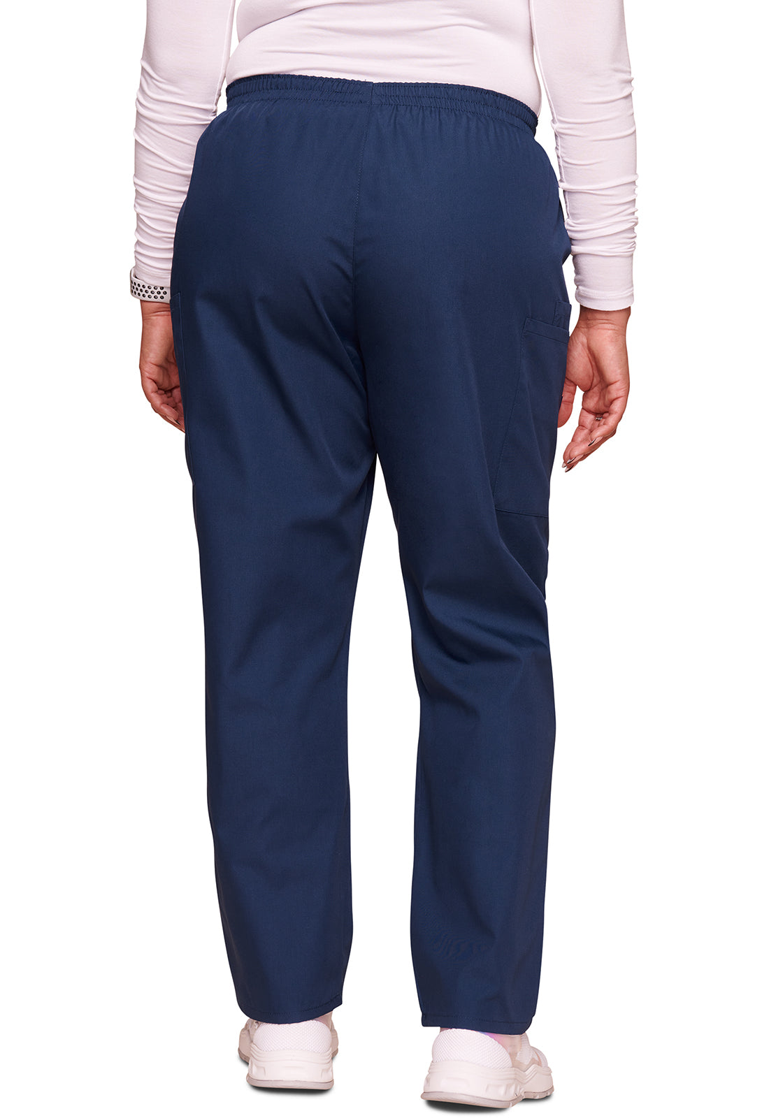 Cherokee WWE4200P Pull-on Cargo Pant - Navy (back)