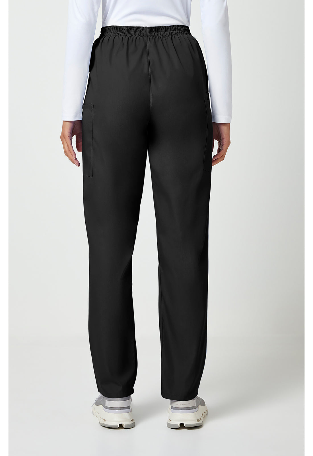 Cherokee WWE4200 Pull-on Cargo Pant - Black (back)