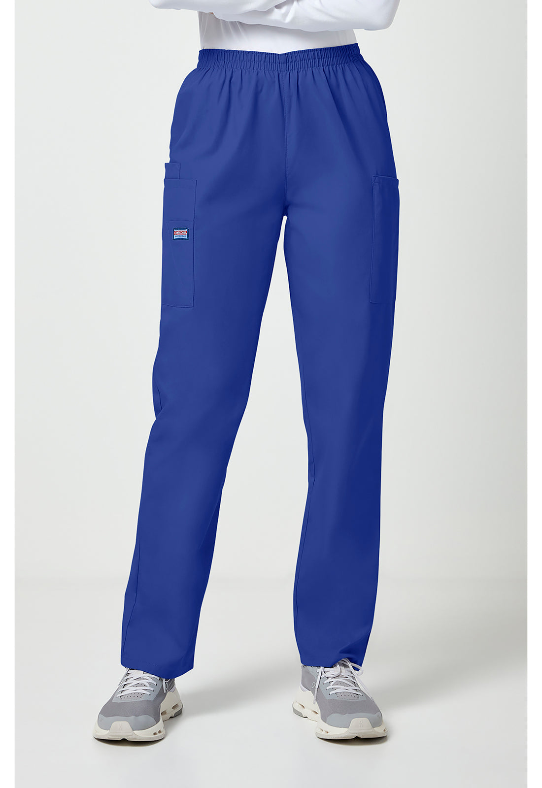 Cherokee WWE4200 Pull-on Cargo Pant - Galaxy Blue (front)