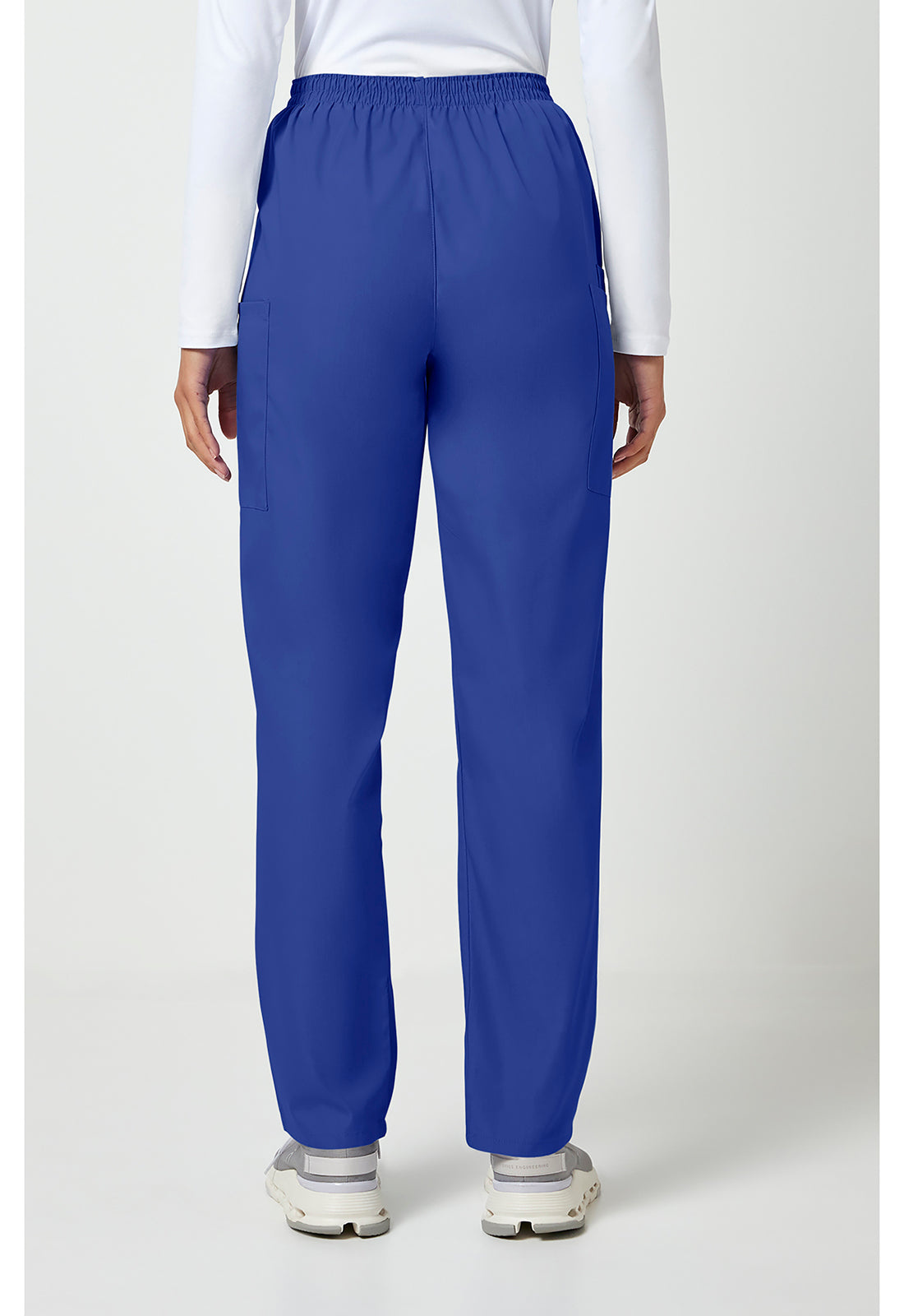 Cherokee WWE4200 Pull-on Cargo Pant - Galaxy Blue (back)