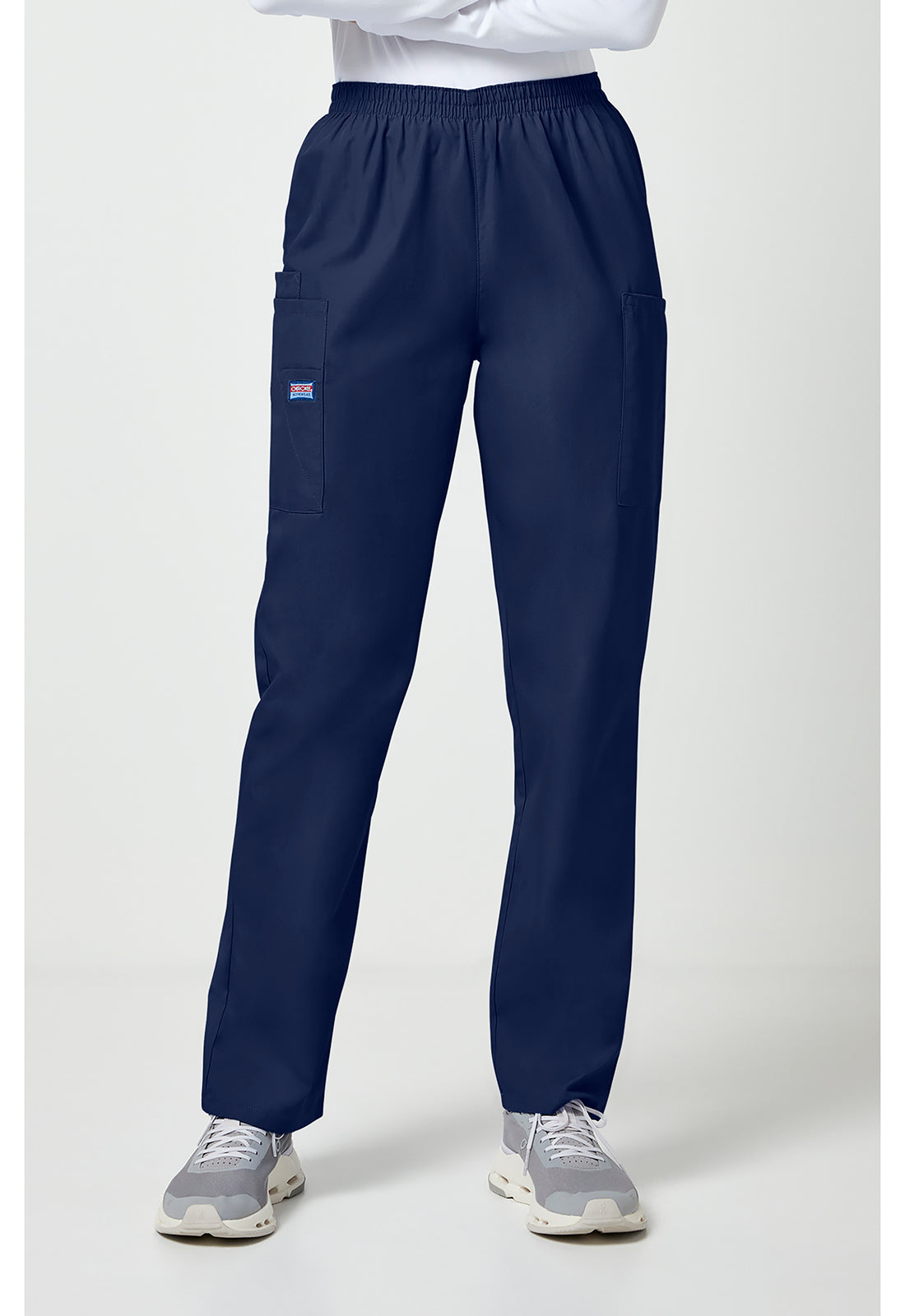 Cherokee WWE4200 Pull-on Cargo Pant - Navy (front)