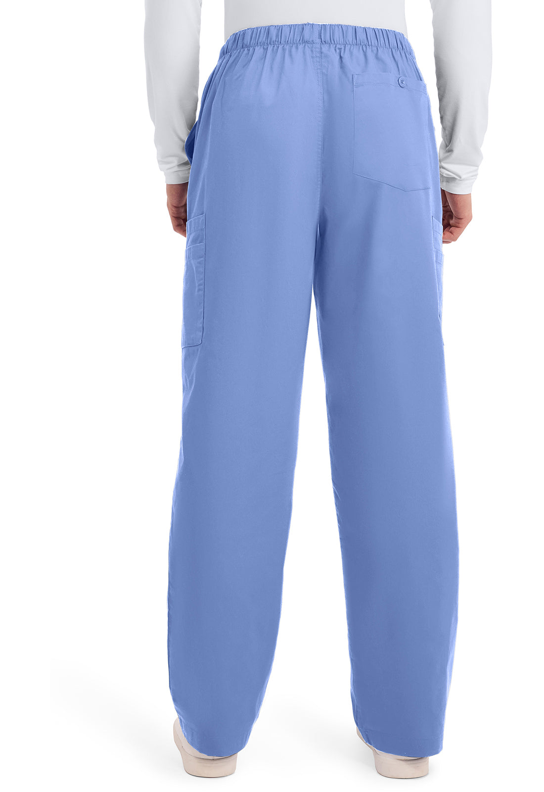 Cherokee WWE4243 Men's Fly Front Cargo Pant - Ciel (back)