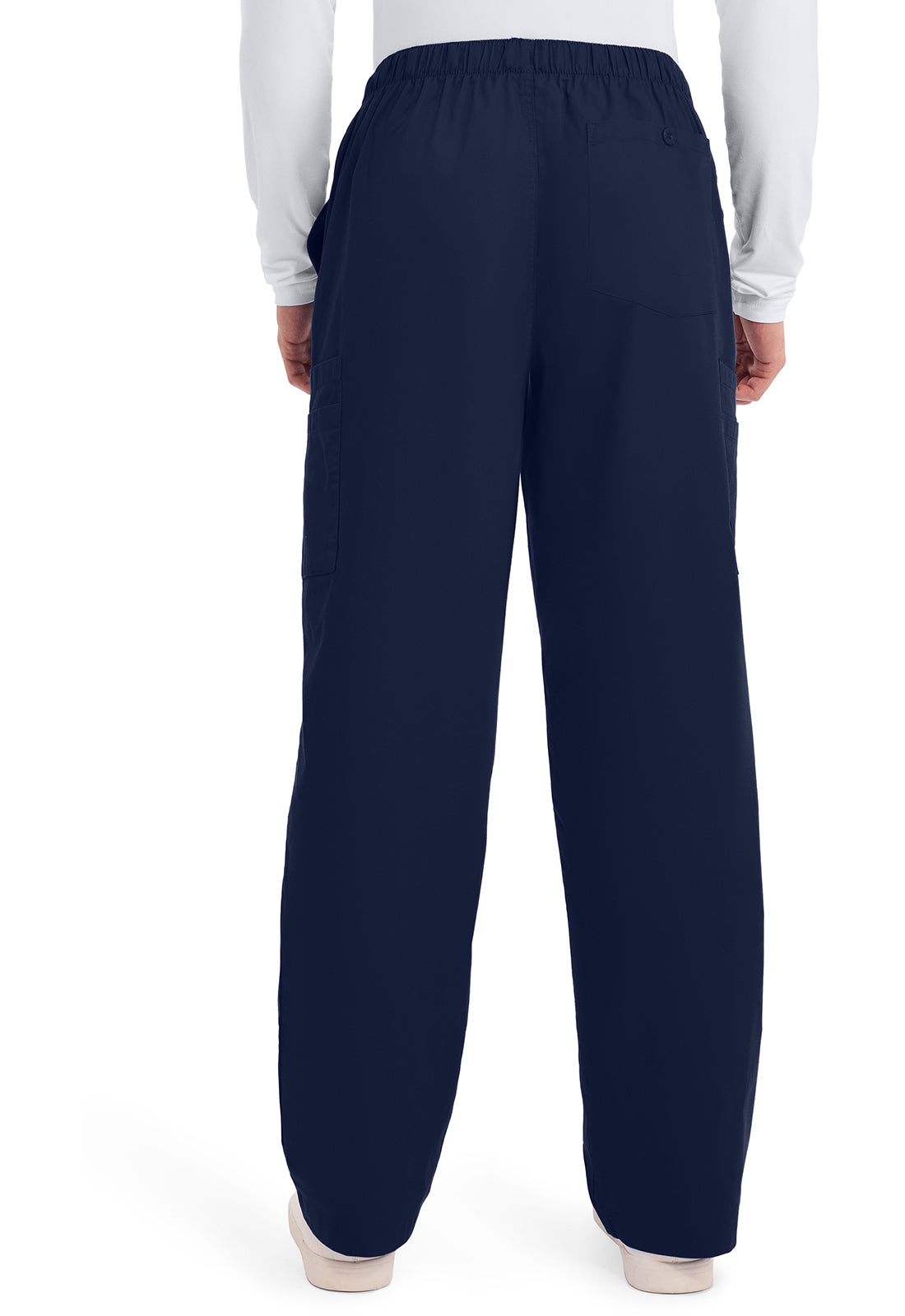 Cherokee WWE4243 Men's Fly Front Cargo Pant - Navy (back)