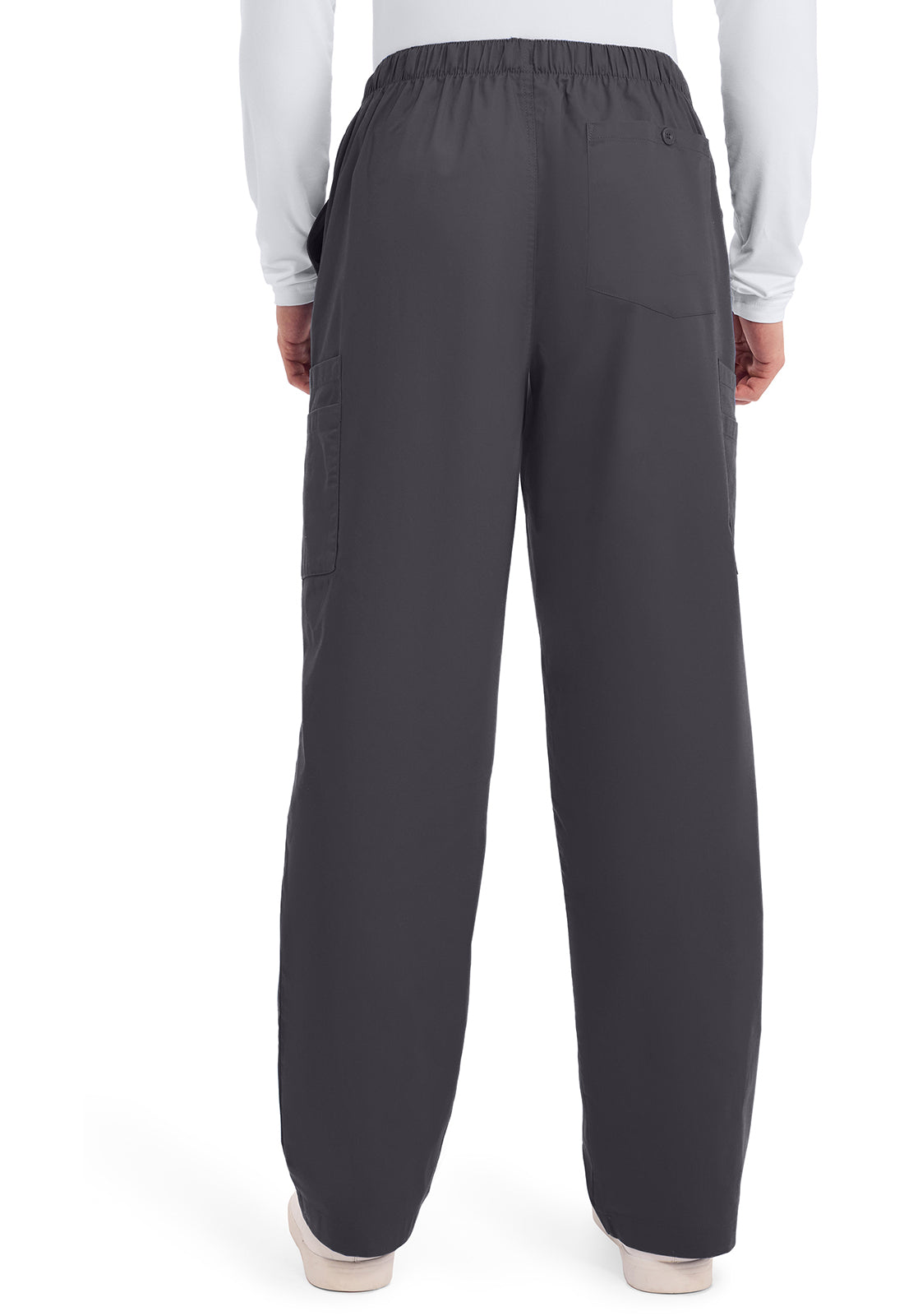 Cherokee WWE4243 Men's Fly Front Cargo Pant - Pewter (back)