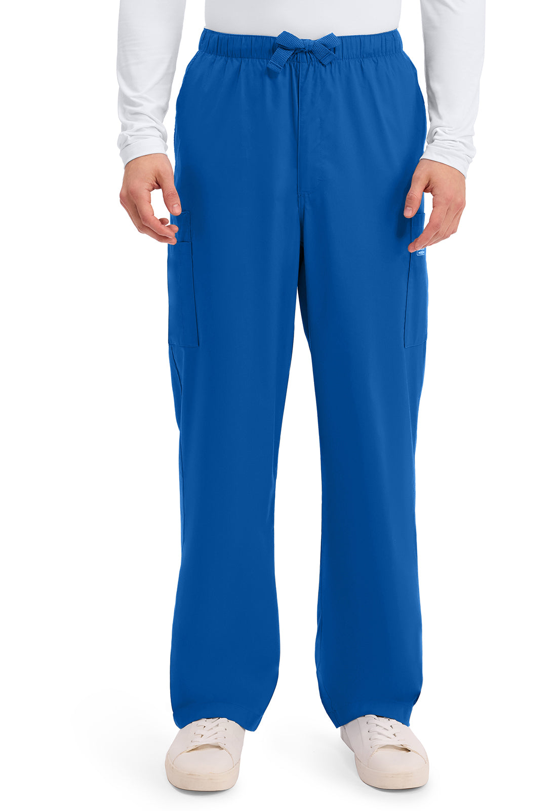Cherokee WWE4243 Men's Fly Front Cargo Pant - Royal (front)