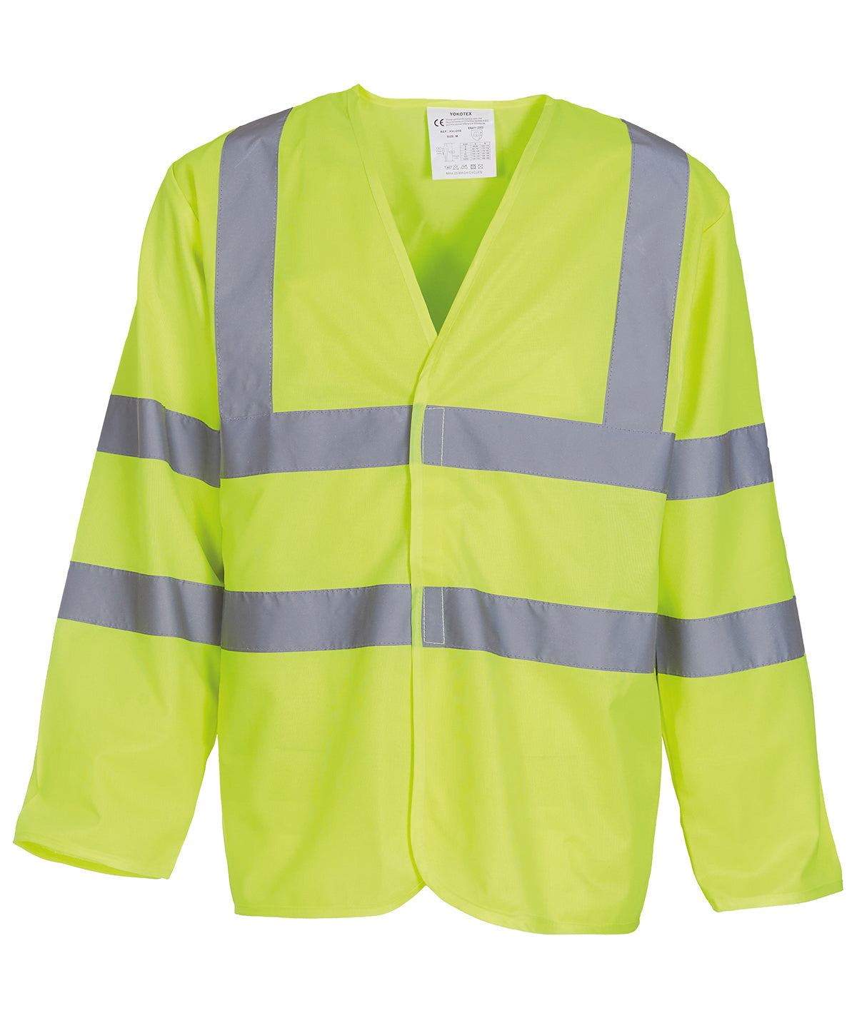 Yoko Hi-vis long sleeve waistcoat, lifestyle photo