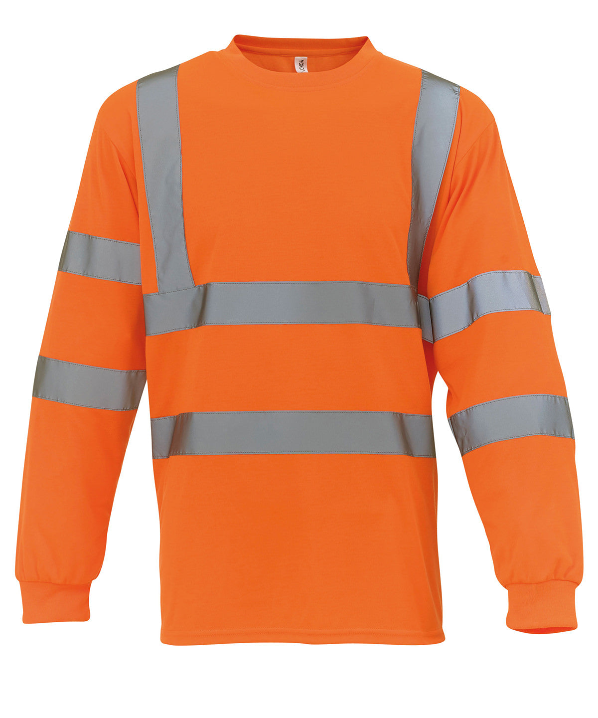 Yoko Hi-vis long sleeve t-shirt, lifestyle photo