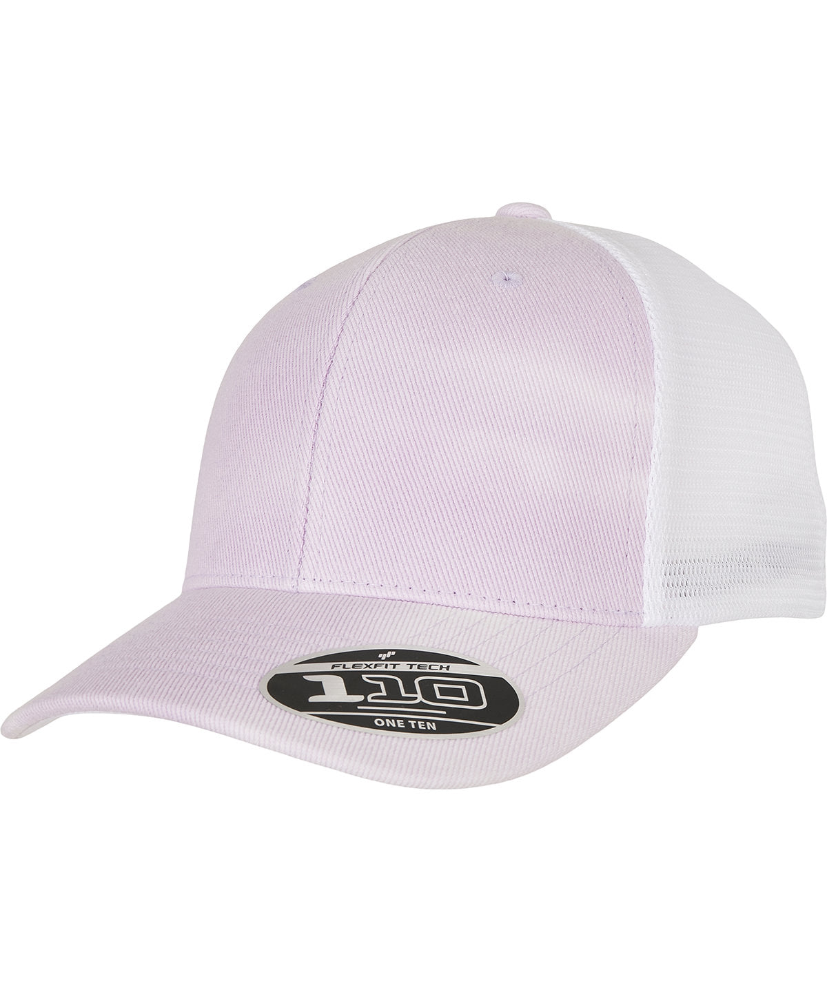 Flexfit by Yupoong 110 Flexfit Batik mesh cap in Lavender, front view