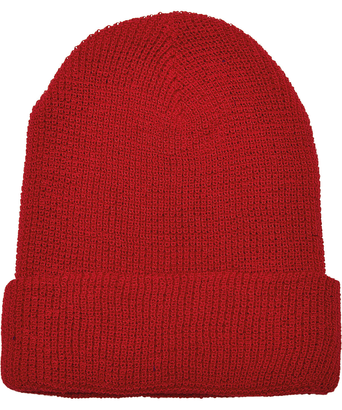 Flexfit by Yupoong Recycled yarn waffle knit beanie, lifestyle photo