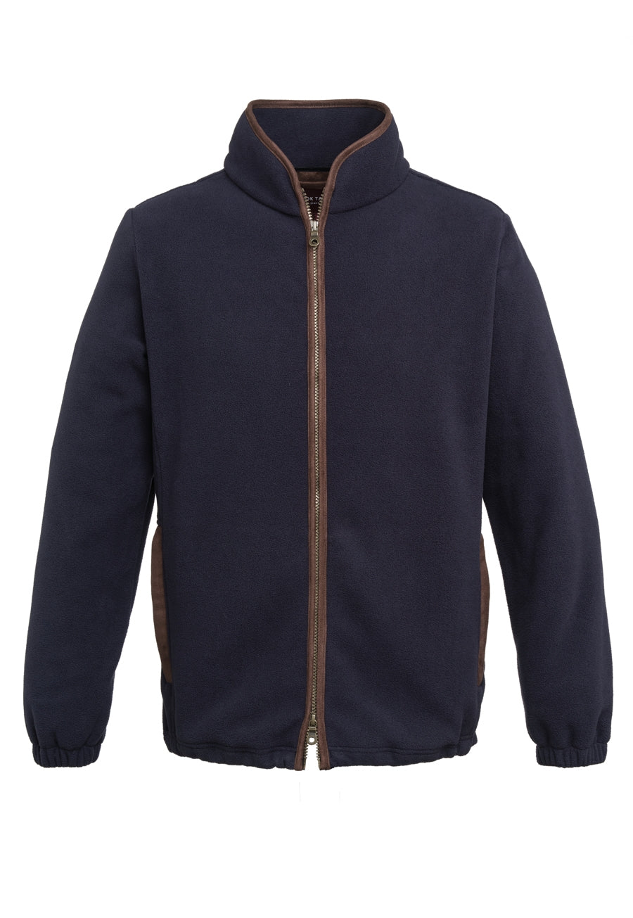 Brook Taverner Baltimore Premium Fleece Jacket in Navy, main product image