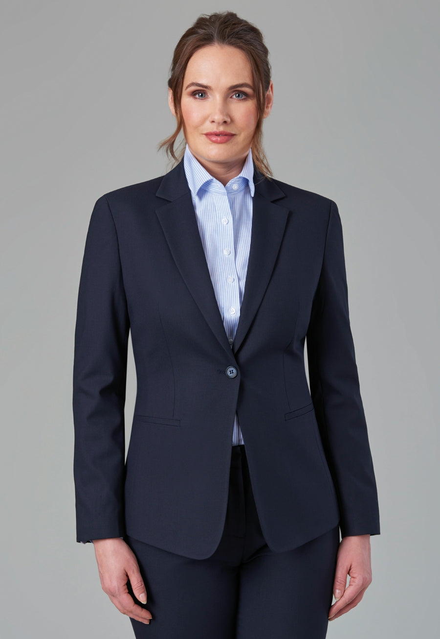 Brook Taverner Cannes Jacket in Navy, image 4