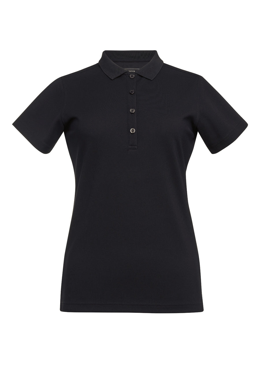 Brook Taverner Laurel Pro-Active Polo in Black, image 4