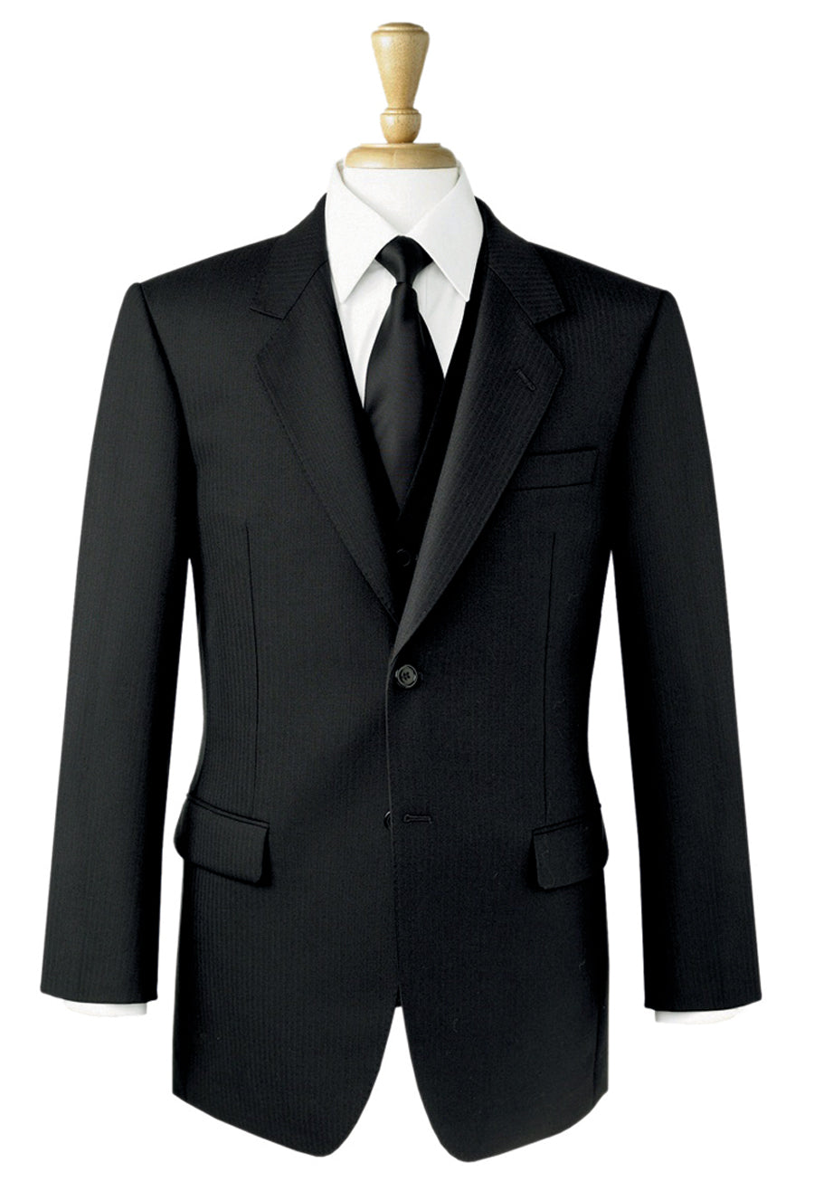 Brook Taverner Lounge Jacket in Black h/b, main product image