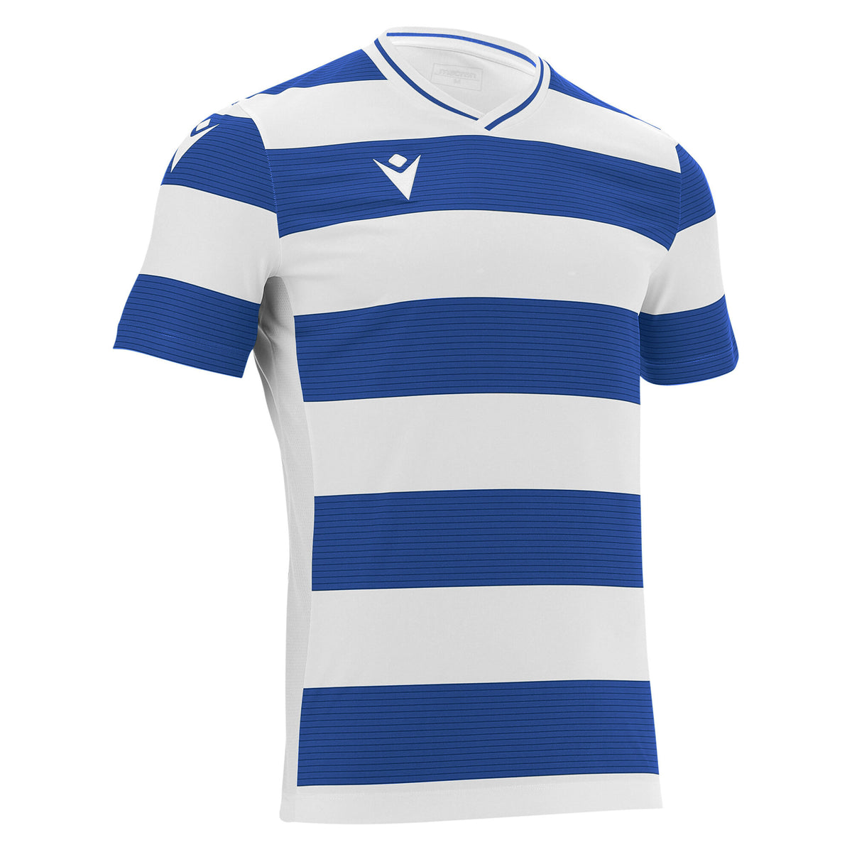 Macron Alcyon Eco Shirt - White/Royal Blue