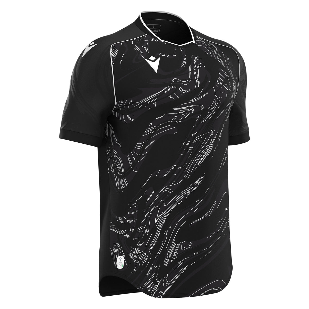 Macron Arcane Eco Shirt - Black/White