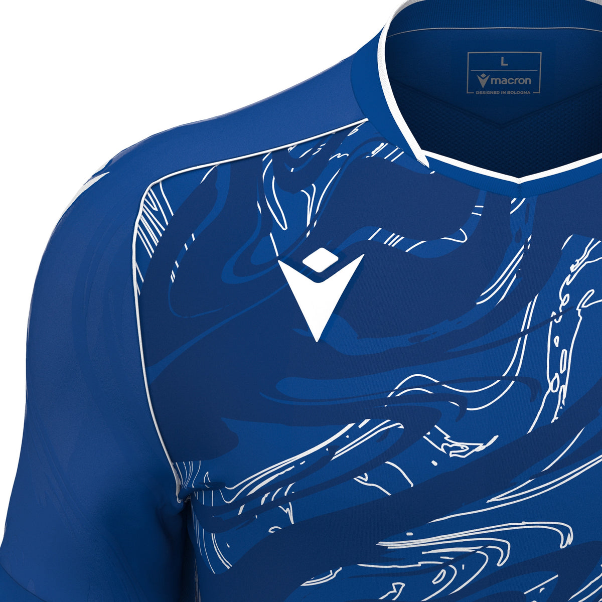 Macron Arcane Eco Shirt - Royal Blue/White