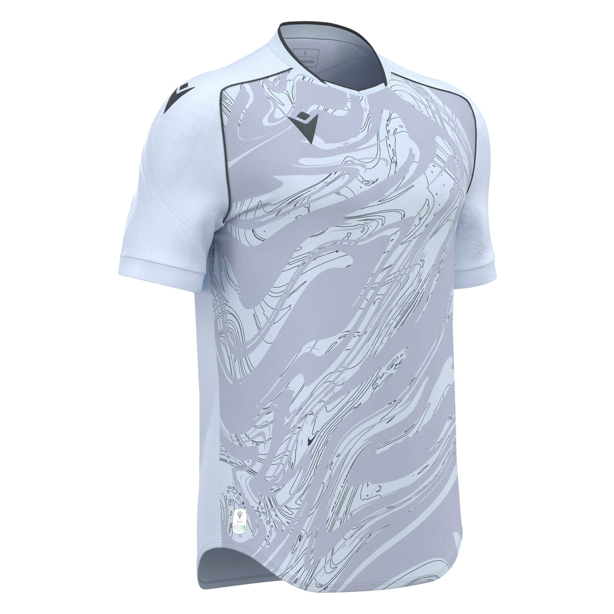 Macron Arcane Eco Shirt - Silver/Anthracite