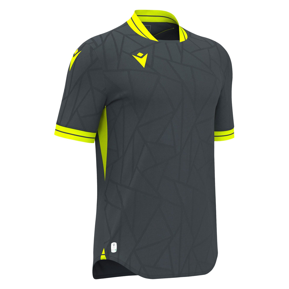 Macron Cerberus Eco Shirt - Anthracite/Neon Yellow