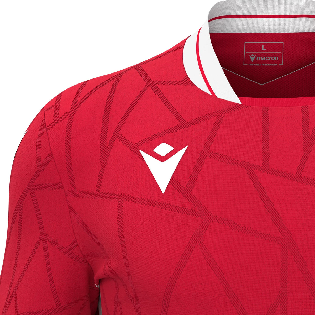 Macron Cerberus Eco Shirt - Red/White