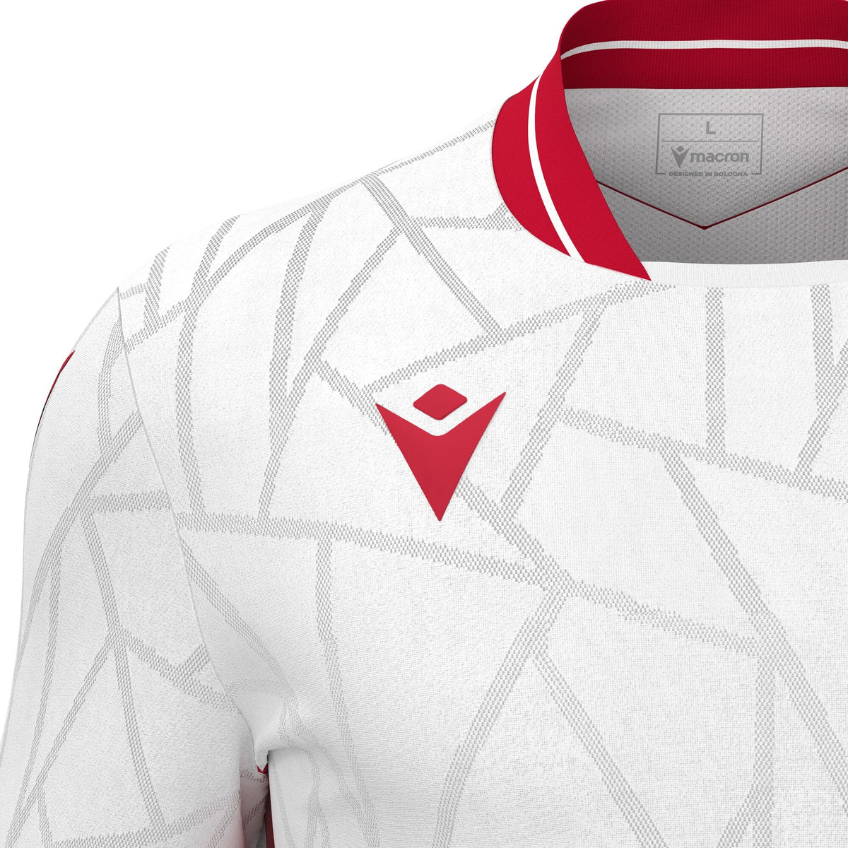 Macron Cerberus Eco Shirt - White/Red