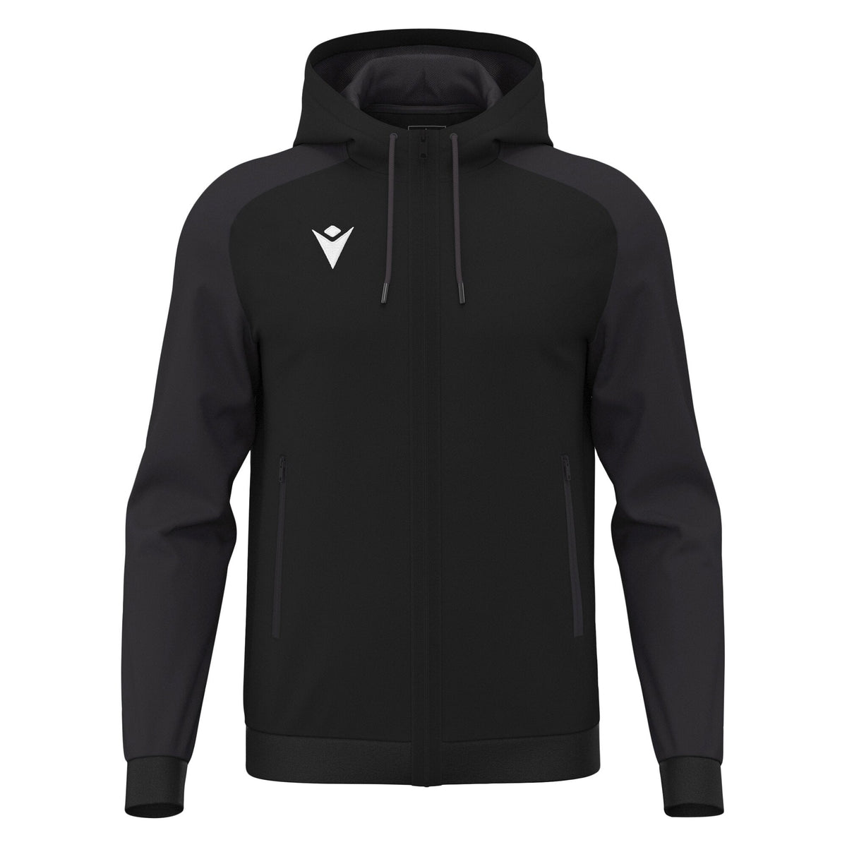Macron Chronos Full Zip Sweatshirt - Black - view-10