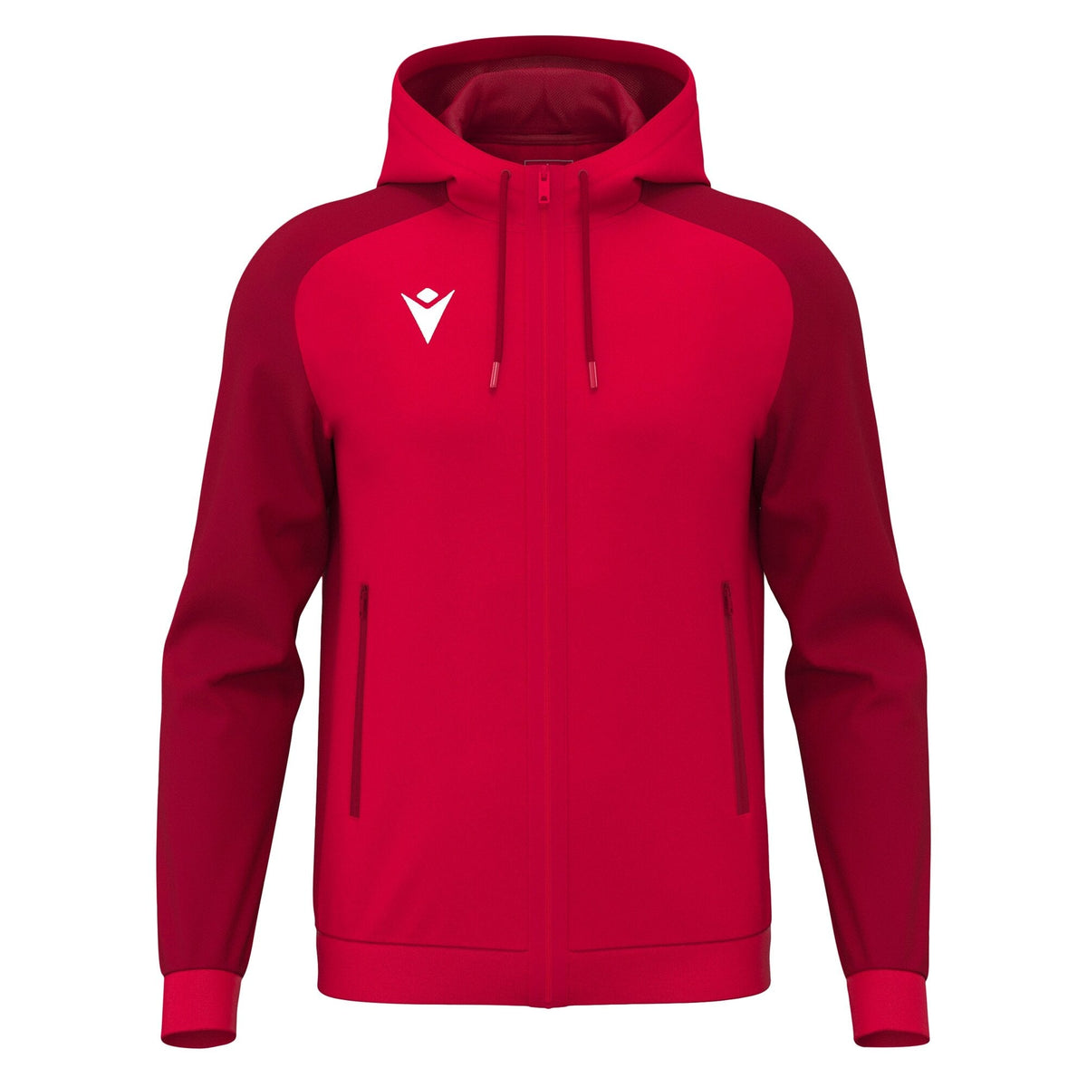 Macron Chronos Full Zip Sweatshirt - Red - view-10