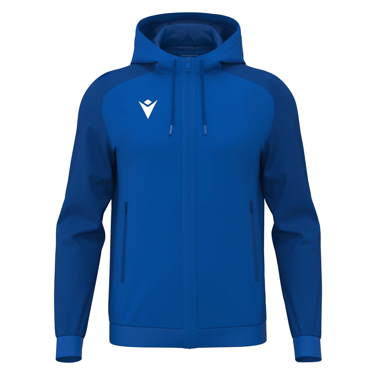 Macron Chronos Full Zip Sweatshirt - Royal Blue - view-10