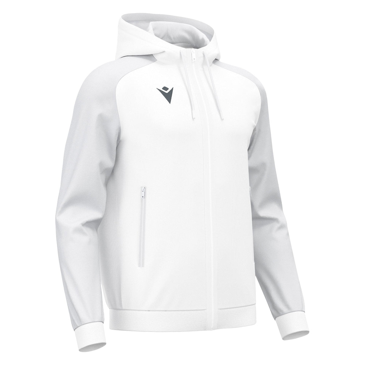 Macron Chronos Full Zip Sweatshirt - White - main
