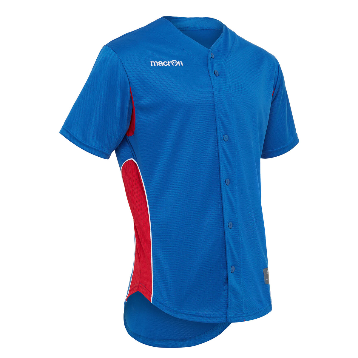 Macron Defender Baseball Jersey - Royal Blue/Red