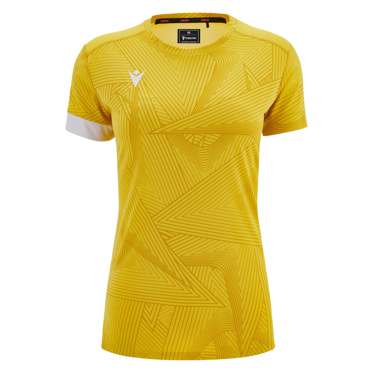 Macron Domizia II Shirt - Yellow/White