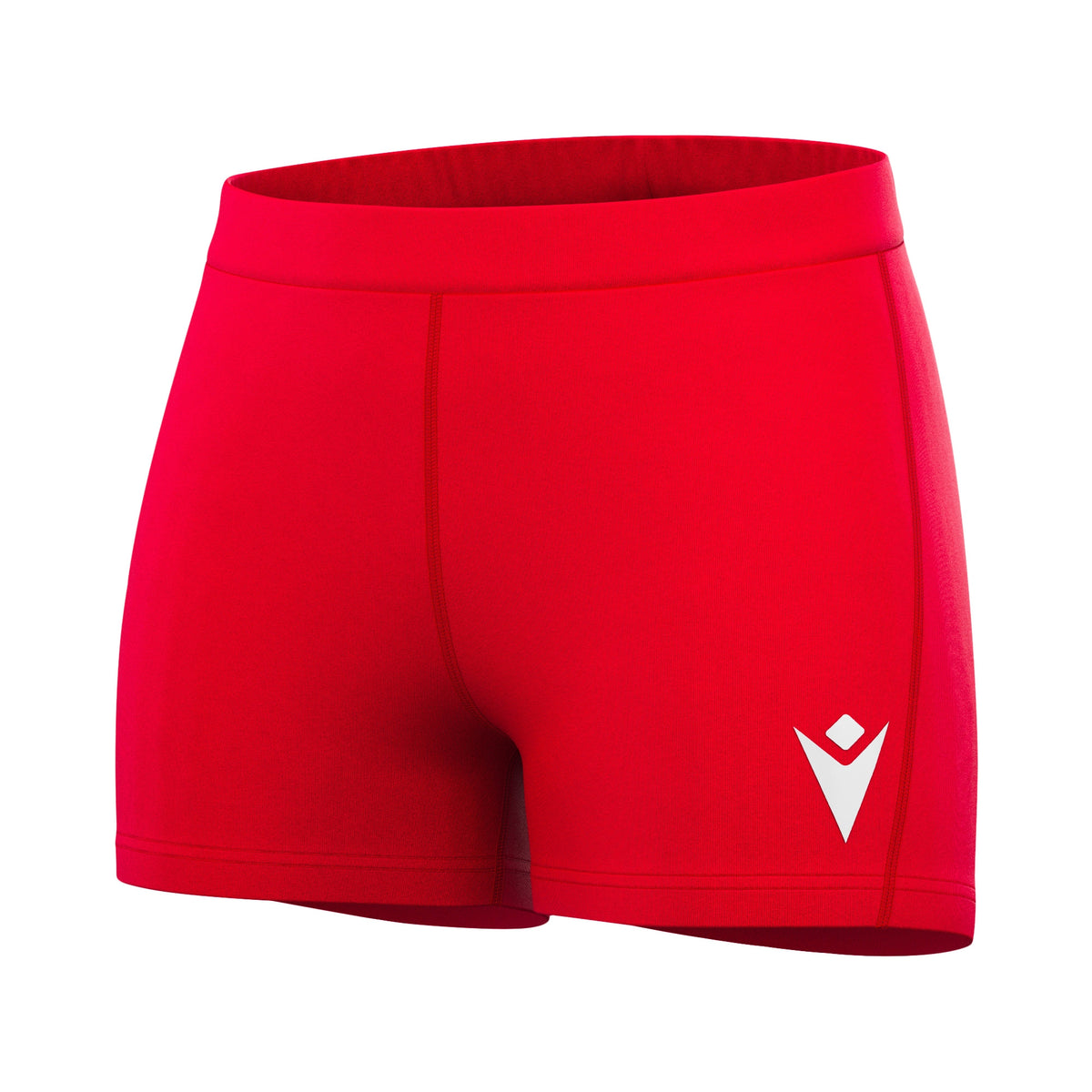 Macron Flower Cycling Shorts - Red