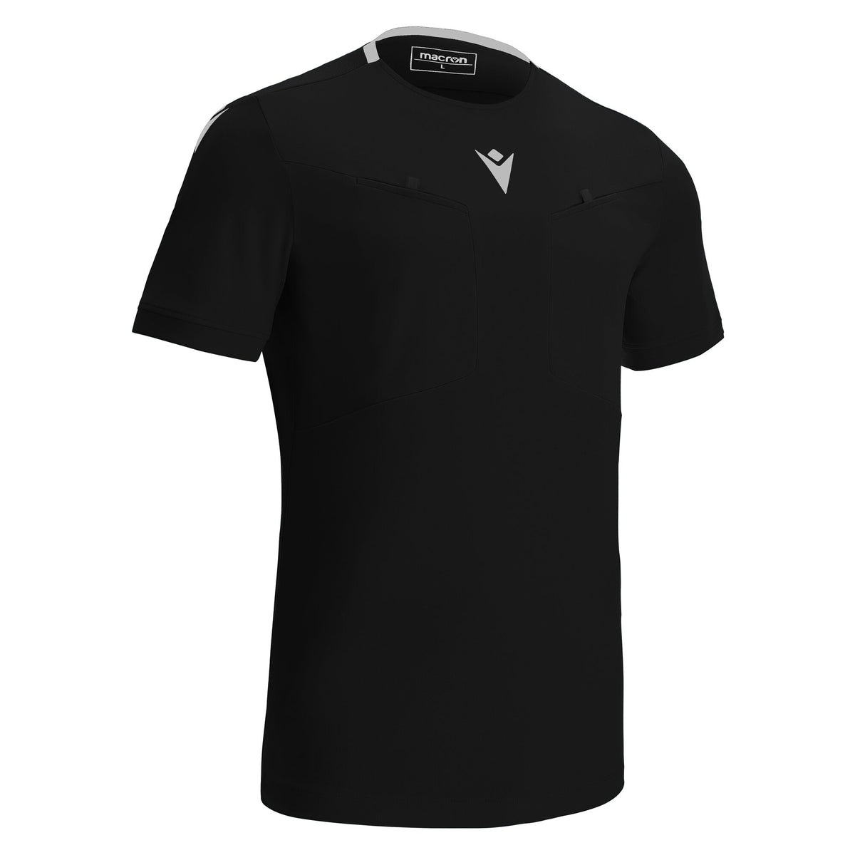 Macron Frisk Referee Shirt - Black/White