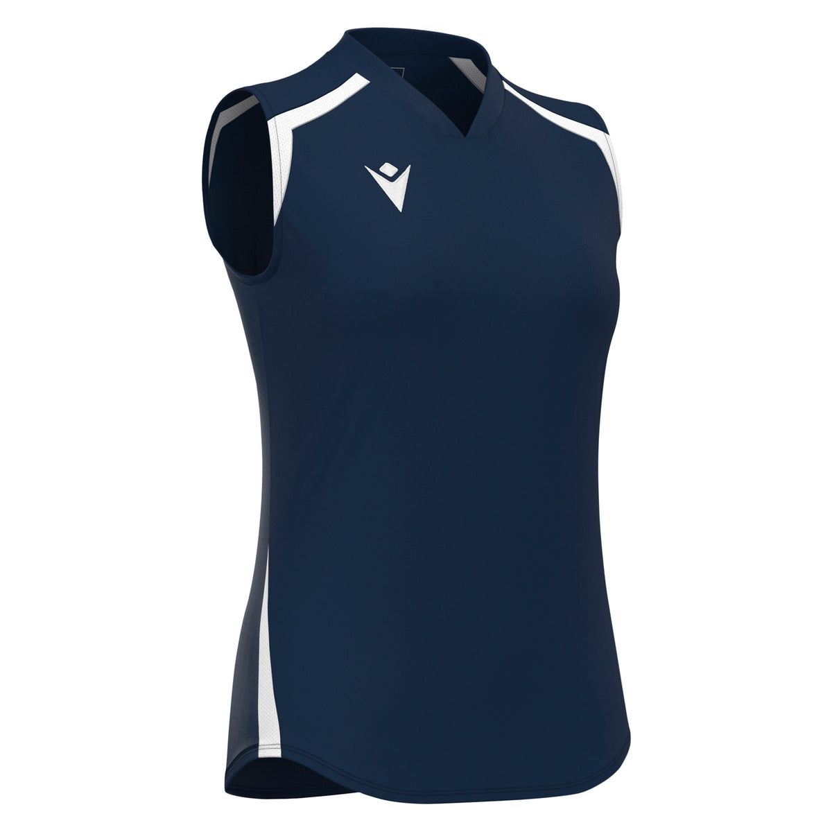 Macron Frostmoor Sleeveless Shirt - Navy/White