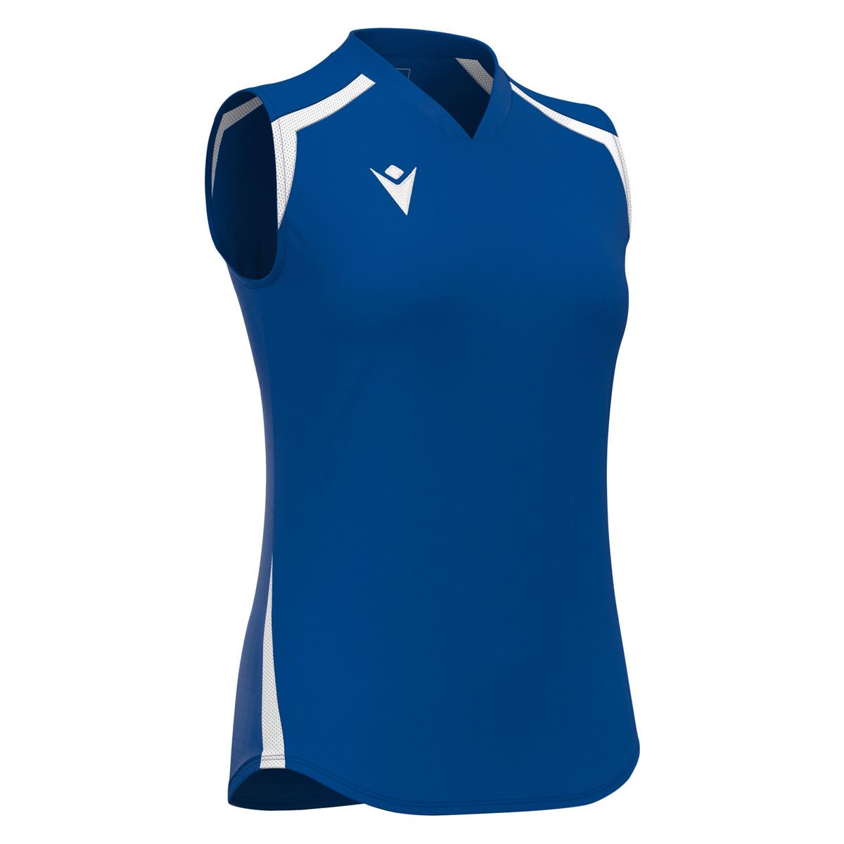 Macron Frostmoor Sleeveless Shirt - Royal Blue/White
