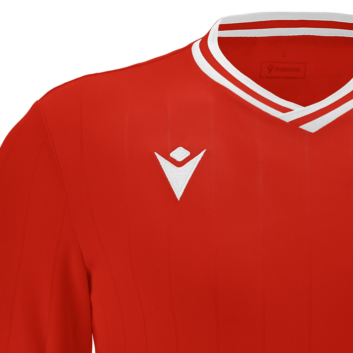 Macron Halley Shirt - Red/White
