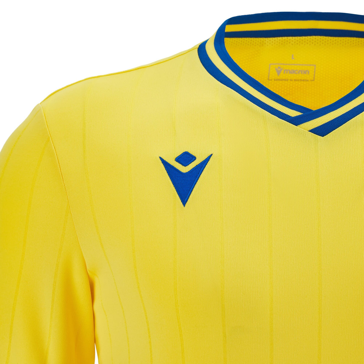 Macron Halley Shirt - Yellow/Royal Blue