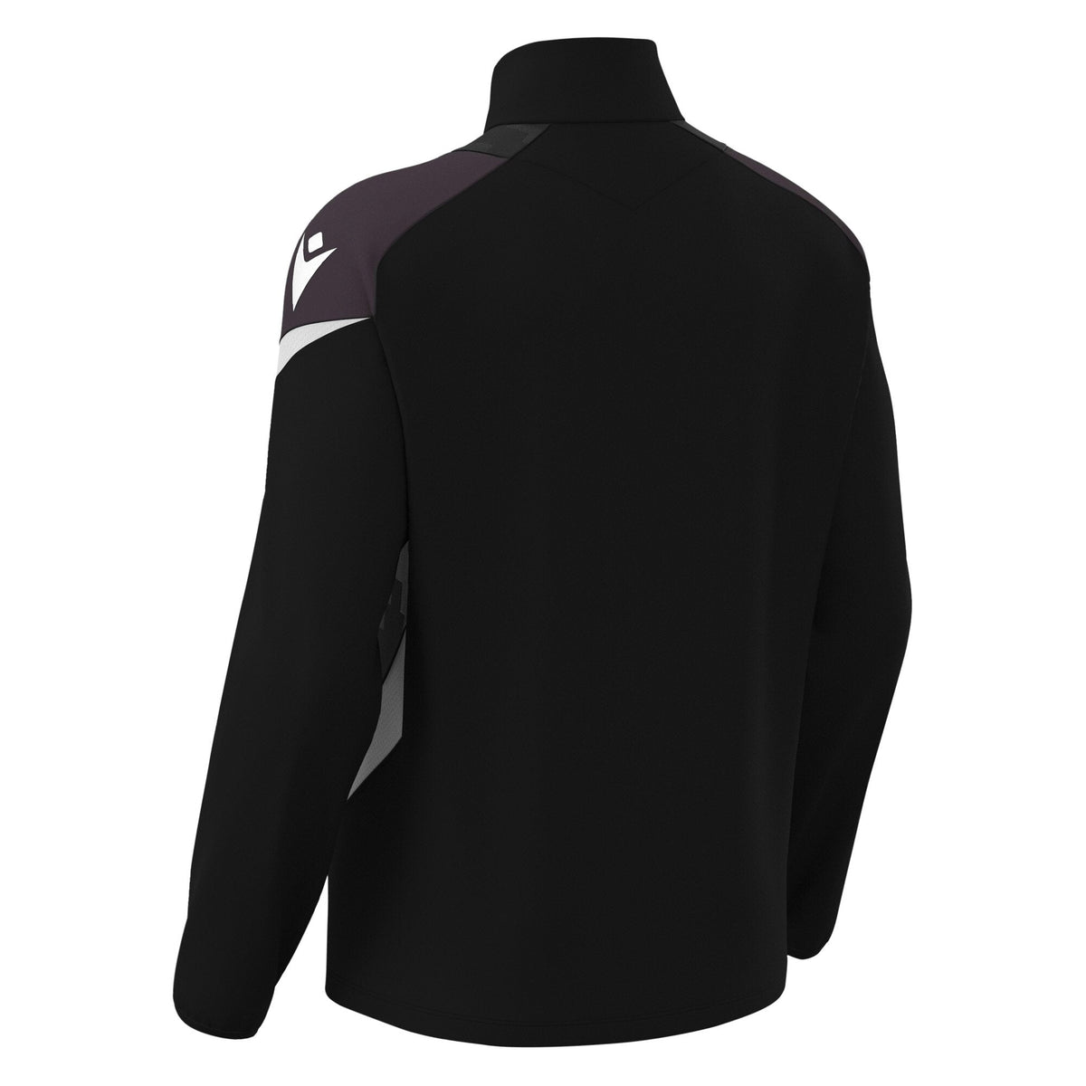 Macron Hollow 1/4 Zip Jersey - Black/White - view-02