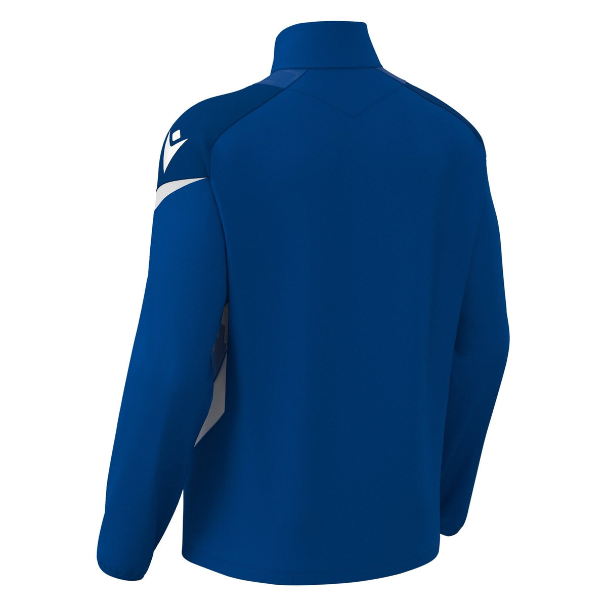 Macron Hollow 1/4 Zip Jersey - Royal Blue/White - view-02