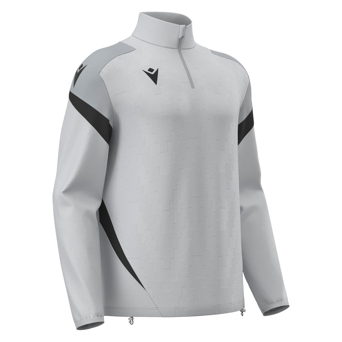 Macron Hollow 1/4 Zip Jersey - Stone Grey/Anthracite - main